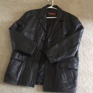 Men Genuine Leather Jacket